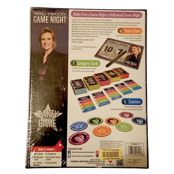 HOLLYWOOD GAME NIGHT Party Game Brand New SEALED - Family Game Night Board Game - Picture 5 of 5
